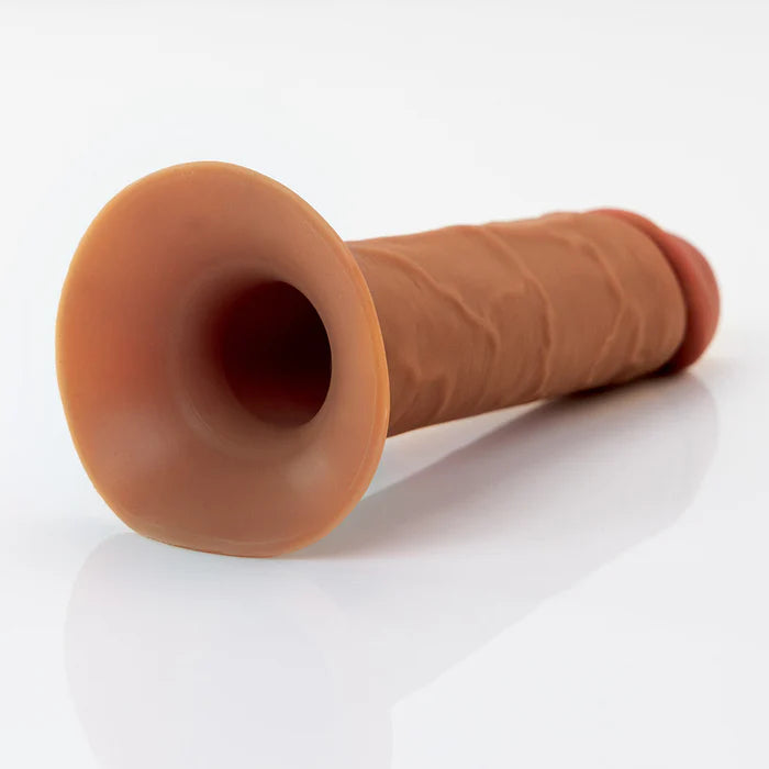 Fantasy X-Tensions Elite Hollow Silicone Strap-On 6 in. Caramel