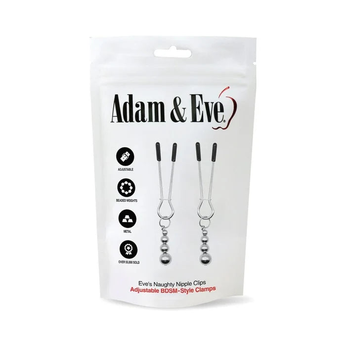 Adam & Eve Eve's Naughty Nipple Clips
