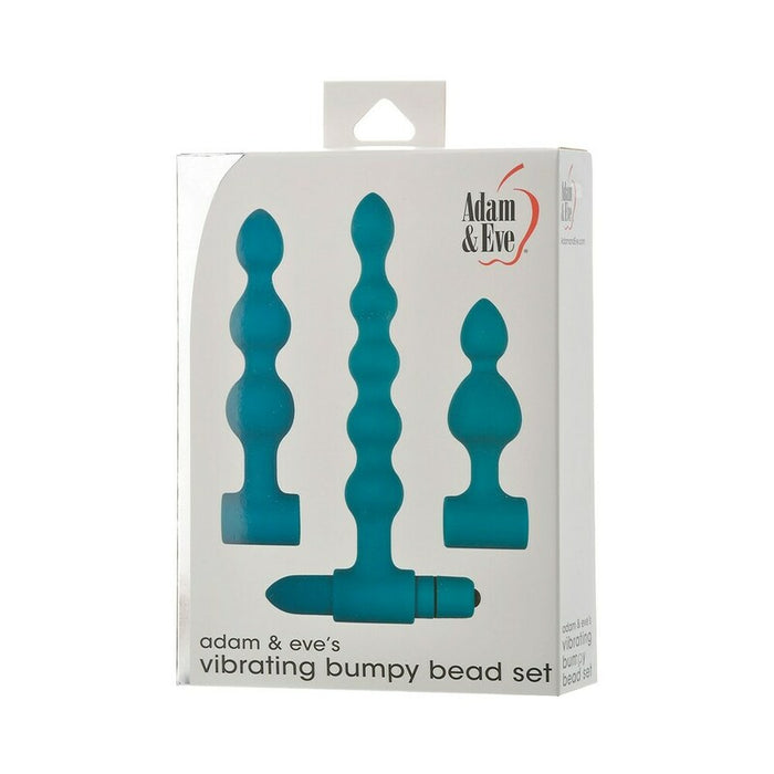 A&E Vibrating Bumpy Bead Set - Teal