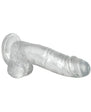 Adam & Eve Crystal Clear 8 in. Dildo