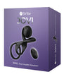 SVibe Snail Jovi Couples Ring Black