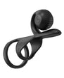 SVibe Snail Jovi Couples Ring Black