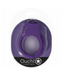 Ouch! Classic Metal Handcuffs Purple