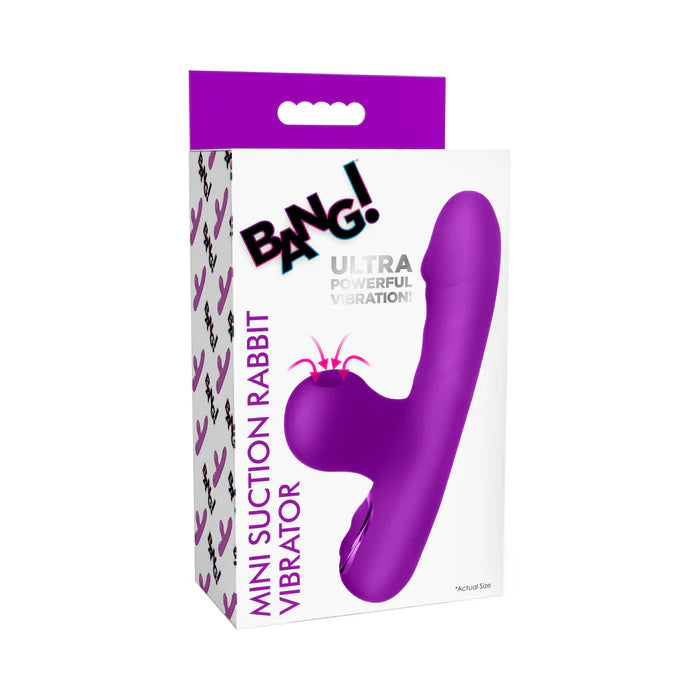 BANG! Mini Suction Rabbit Purple