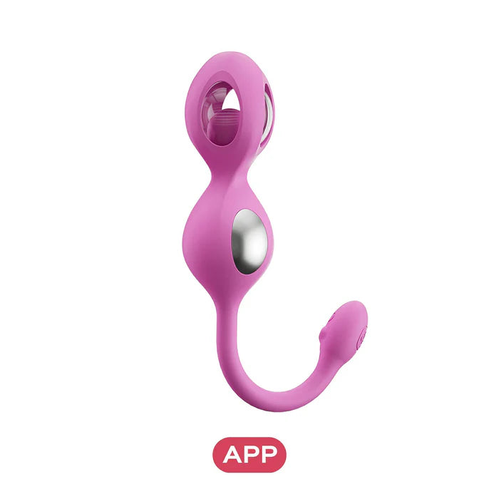 HPB Elektra App-Controlled E-Stim Kegel Training Set Pink