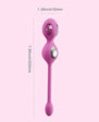 HPB Elektra App-Controlled E-Stim Kegel Training Set Pink