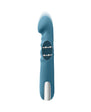 EV Queen Of All Trades Thrusting & Rotating Vibrator Teal