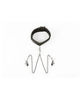 SEI MIO Twin Tweaks Velvet Collar with Nipple Clamps
