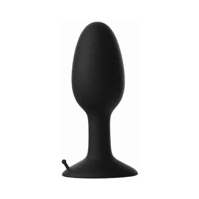 Prowler RED Weighted Butt Plug Black Small