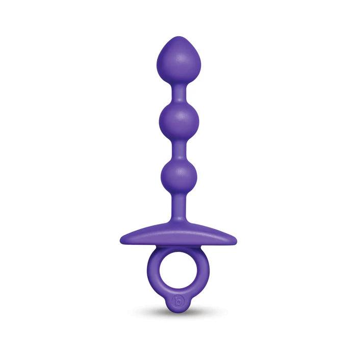 b-Vibe Butties Zip Silicone Anal Bead