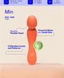 Dame Min Mini Wand Vibrator Papaya