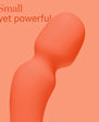 Dame Min Mini Wand Vibrator Papaya