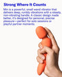 Dame Min Mini Wand Vibrator Papaya