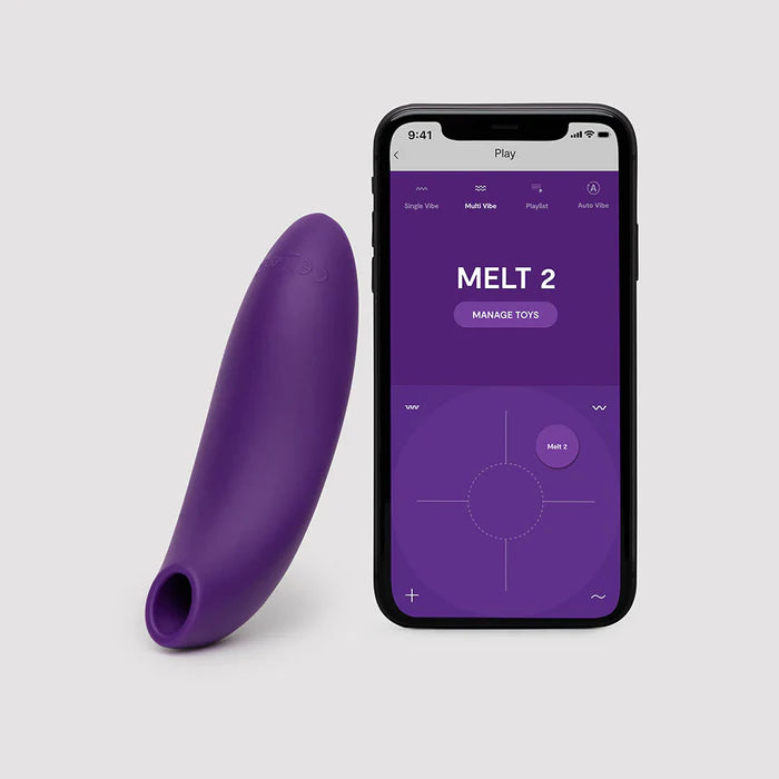 We-Vibe Melt 2 Pleasure Air Clit Stim Purple