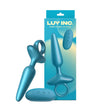Luv Inc. Pr37: Pointy Ring Luv Plug Metallic Blue