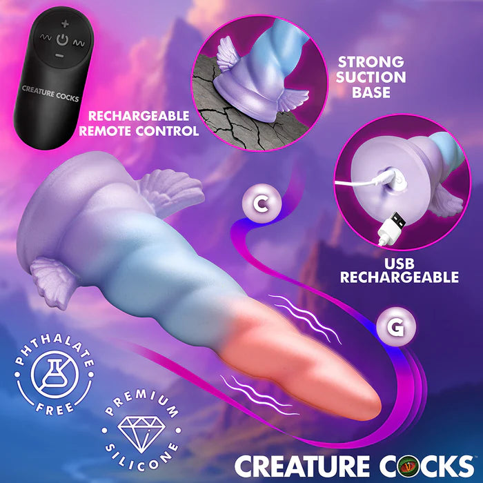 Creature Cocks Deluxe Dream Rider Vibrating Unicorn