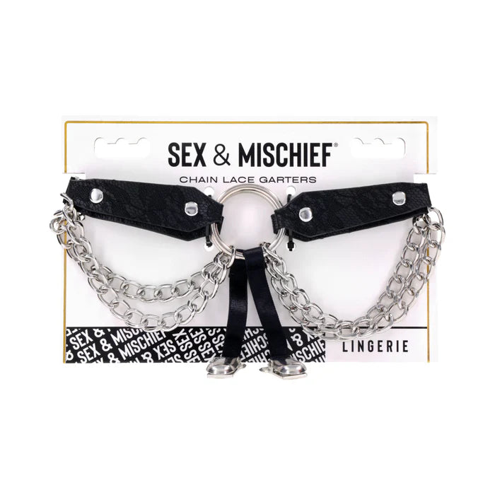 Sportsheets Sex & Mischief Chain Lace Garters