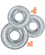 Oxballs Rimringz Multi Size 3-Pack Clear