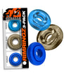 Oxballs Rimringz Multi Size 3-Pack Cool Blues