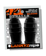 Oxballs Lankyz Silicone Nipsuckers Black