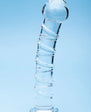 Clarity Seraphic Spiral Glass Dildo