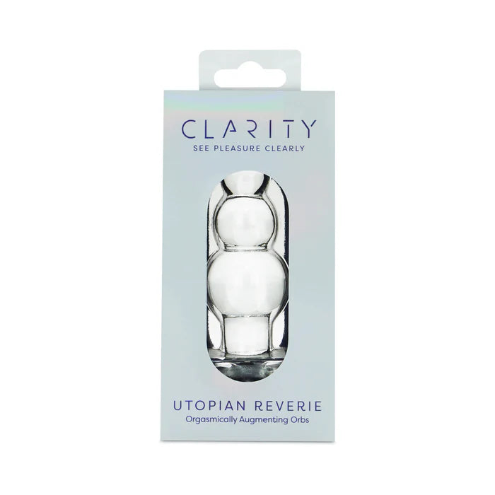 Clarity Utopian Reverie Glass Dildo