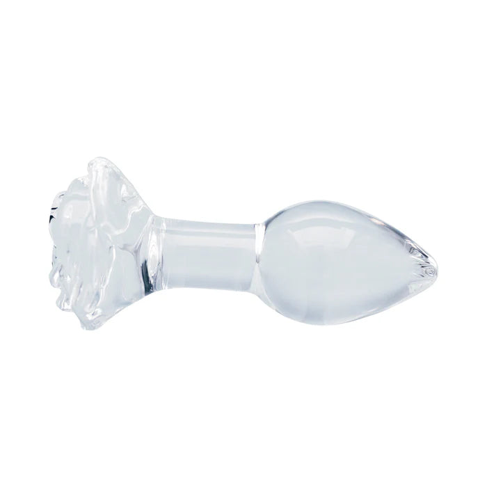 Clarity Utopian Bloom Glass Plug