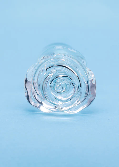 Clarity Utopian Bloom Glass Plug