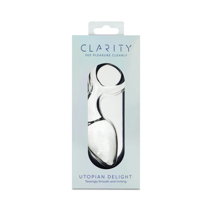 Clarity Utopian Delight Glass Plug