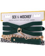 Sportsheets Sex & Mischief Indica Cutout Collar and Leash