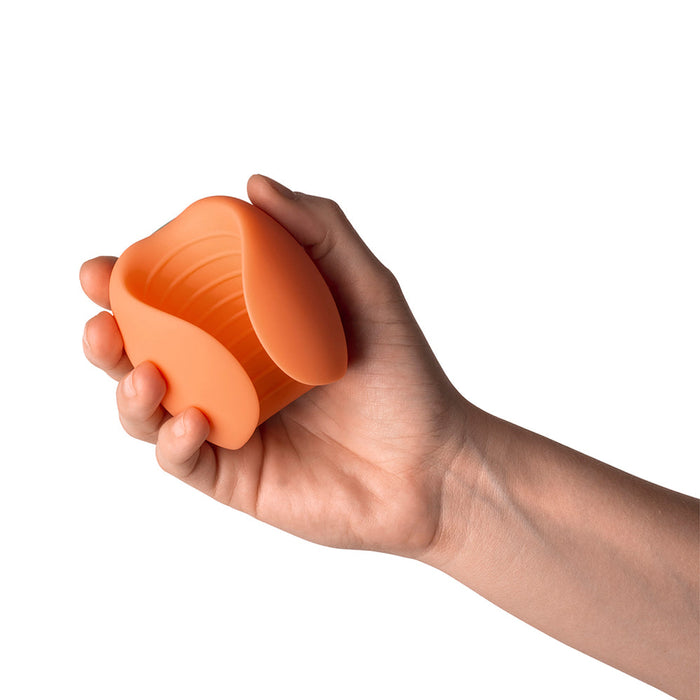 Emojibator Peach Vibrating Stroker