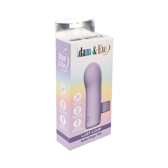 Adam & Eve Lust Loop Bullet Finger Vibe