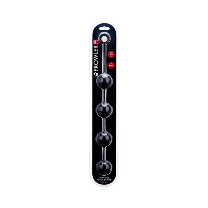 Prowler RED Silicone Anal Beads - Assorted Sizes
