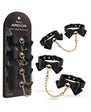 Temptasia Ardor Wrist & Ankle Restraints Black with Bow