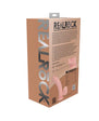 Realrock Realistic Dual Density Vibrating Silicone Dildo with Weighted Balls 6 in.