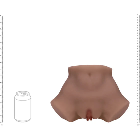 Xkin Bodyforms Eve Rhodes Dual Entry Vibrating Masturbator