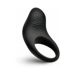 BANG! Vibrating Silicone Cock Ring Black