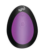 BANG! Thrusting & Vibrating Silicone Butt Plug Purple