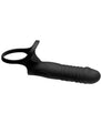JOCK Enhancers Double Thrust Thrusting & Vibrating Double Penetration C-Ring w/ Remote