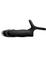 JOCK Enhancers Double Thrust Thrusting & Vibrating Double Penetration C-Ring w/ Remote