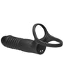 JOCK Enhancers Double Thrust Thrusting & Vibrating Double Penetration C-Ring w/ Remote