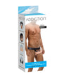 Addiction 7 in. Silicone Hollow Dong Strap-On Beige