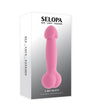 Selopa A Bit Nutty Floppy Phallic Mini Vibrator Pink