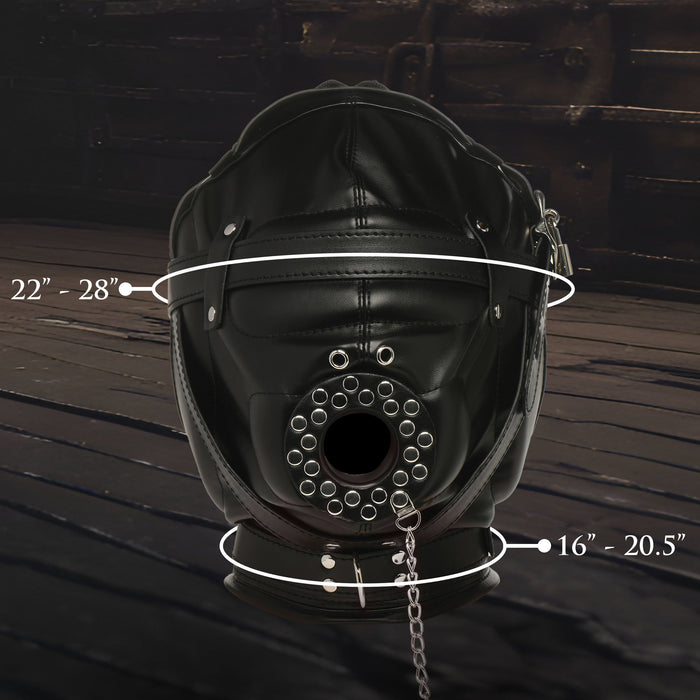 Master Series Degraded Sensory Deprivation Hood with Funnel