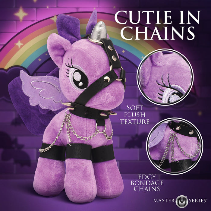 Master Series Bondage Pony - Raven Plum