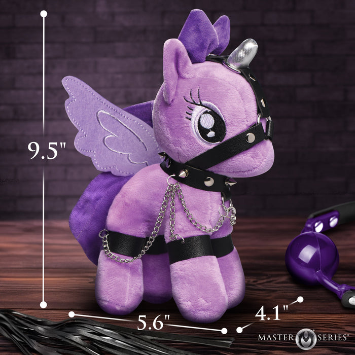 Master Series Bondage Pony - Raven Plum