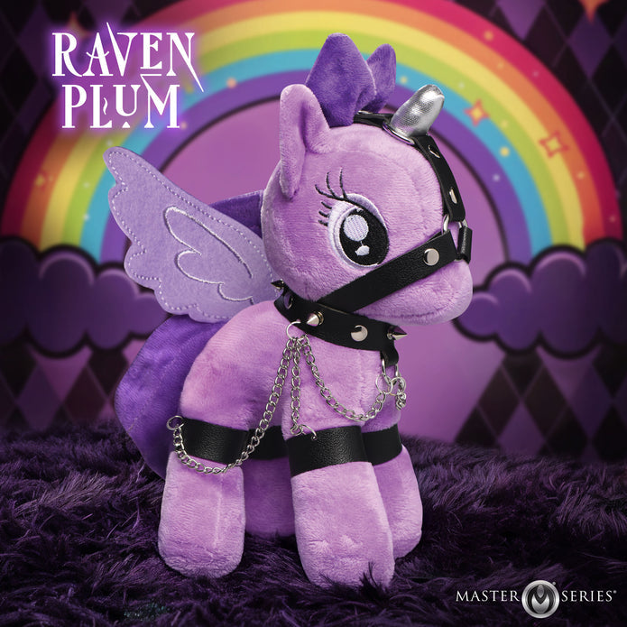 Master Series Bondage Pony - Raven Plum