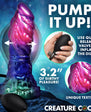 Creature Cocks Gorge Inflatable Silicone Dildo - Multicolor