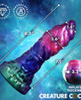Creature Cocks Gorge Inflatable Silicone Dildo - Multicolor