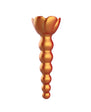 Adam & Eve Beaded Rose Blossom Silicone Anal Vibrator